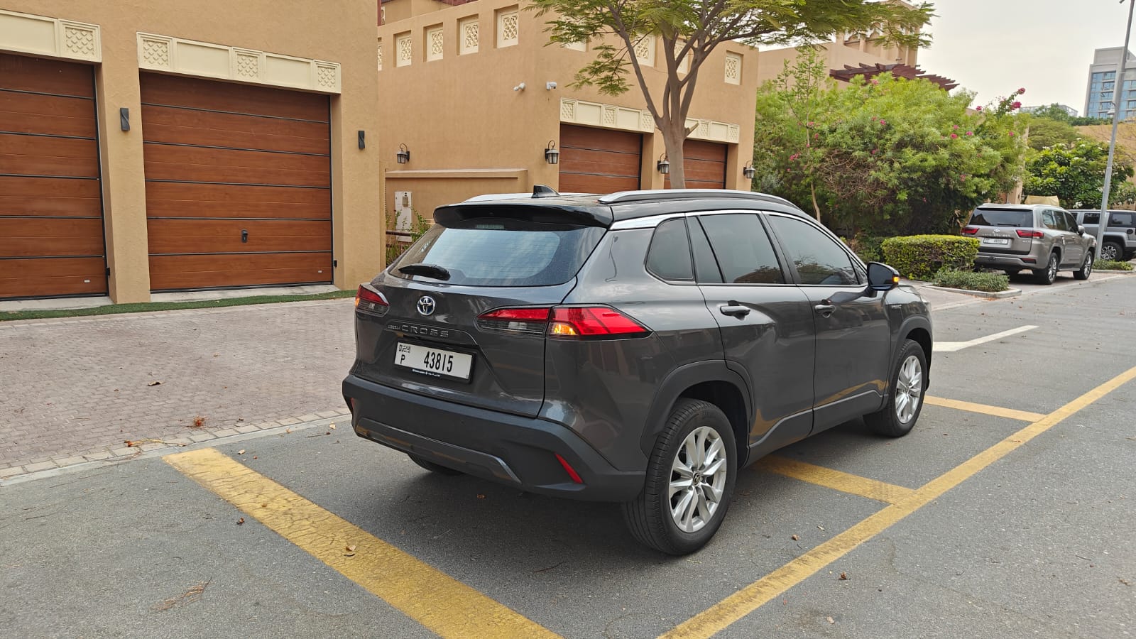 Dark Gray Toyota Corolla Cross Hybrid XSE 2024